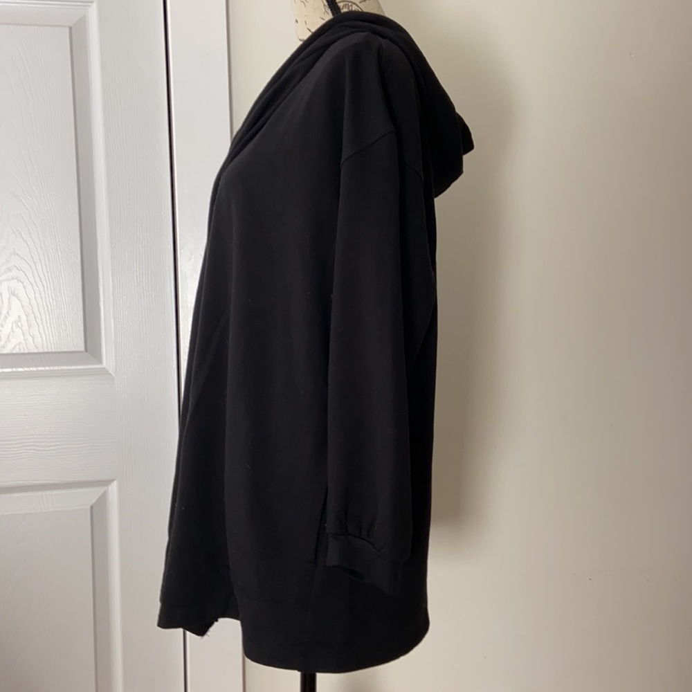 Max Studio Hooded Black Jacket - image 3